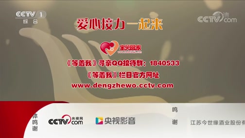 等着我寻亲 20200804 最新一期